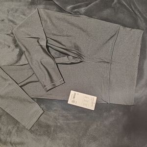 Athleta black shiny Leggings